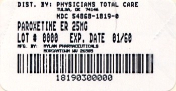 Paroxetine Hydrochloride